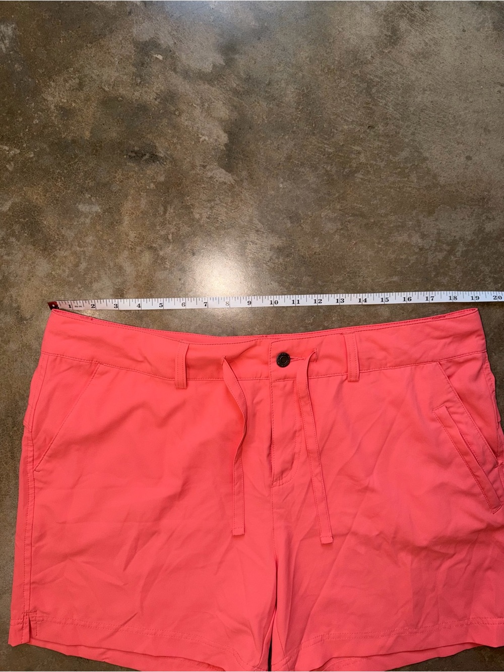 Magellan Outdoors Coral Drawstring Shorts XL Lightweight Casual Summer Lounge - Picture 7 of 12